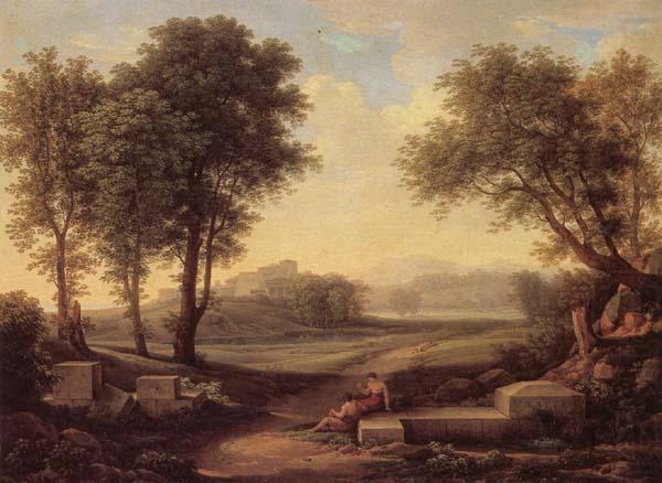 An Ideal Landscape, Johann Christian Reinhart